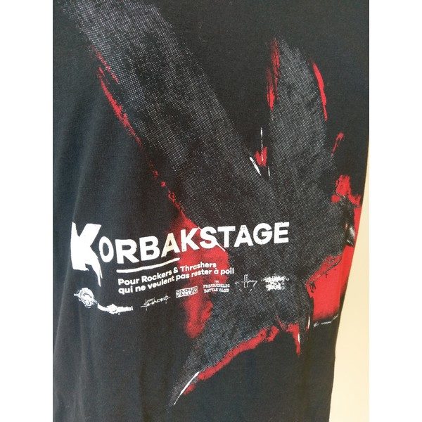 T-shirt Girly Korbakstage/Supports Sous Licence