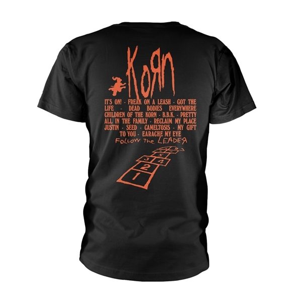 T-shirt Korn Hopscotch Flame